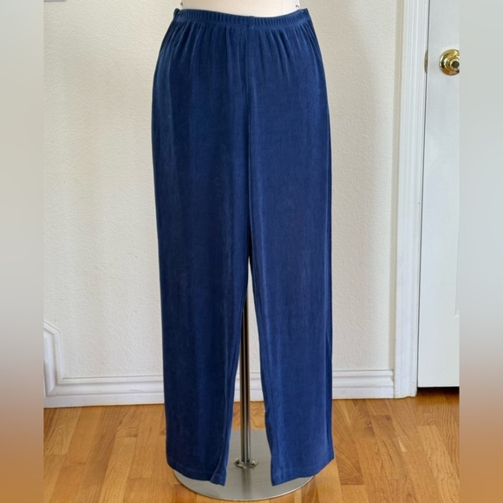 Chico's Travelers Blue Pants Size 16 (Chico’s size 3)